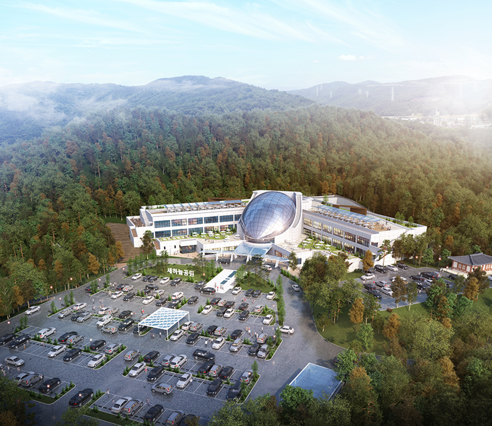 금계포란형 명당 이미지